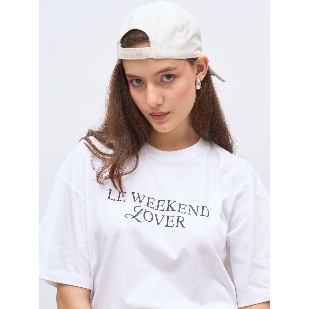 Styli Women White Slogan Print Oversized T-Shirt-women-clothing-tshirts-image-4