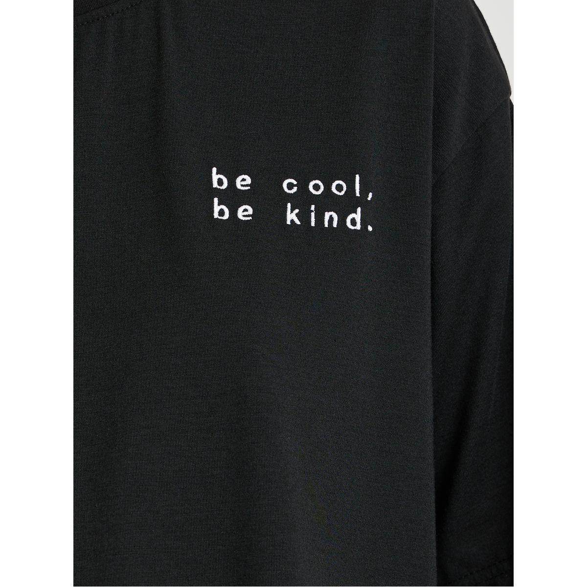 Styli Embroidered Slogan Round Neck T-Shirt and Pants Co-Ords-women-clothing-coordsets-image-4