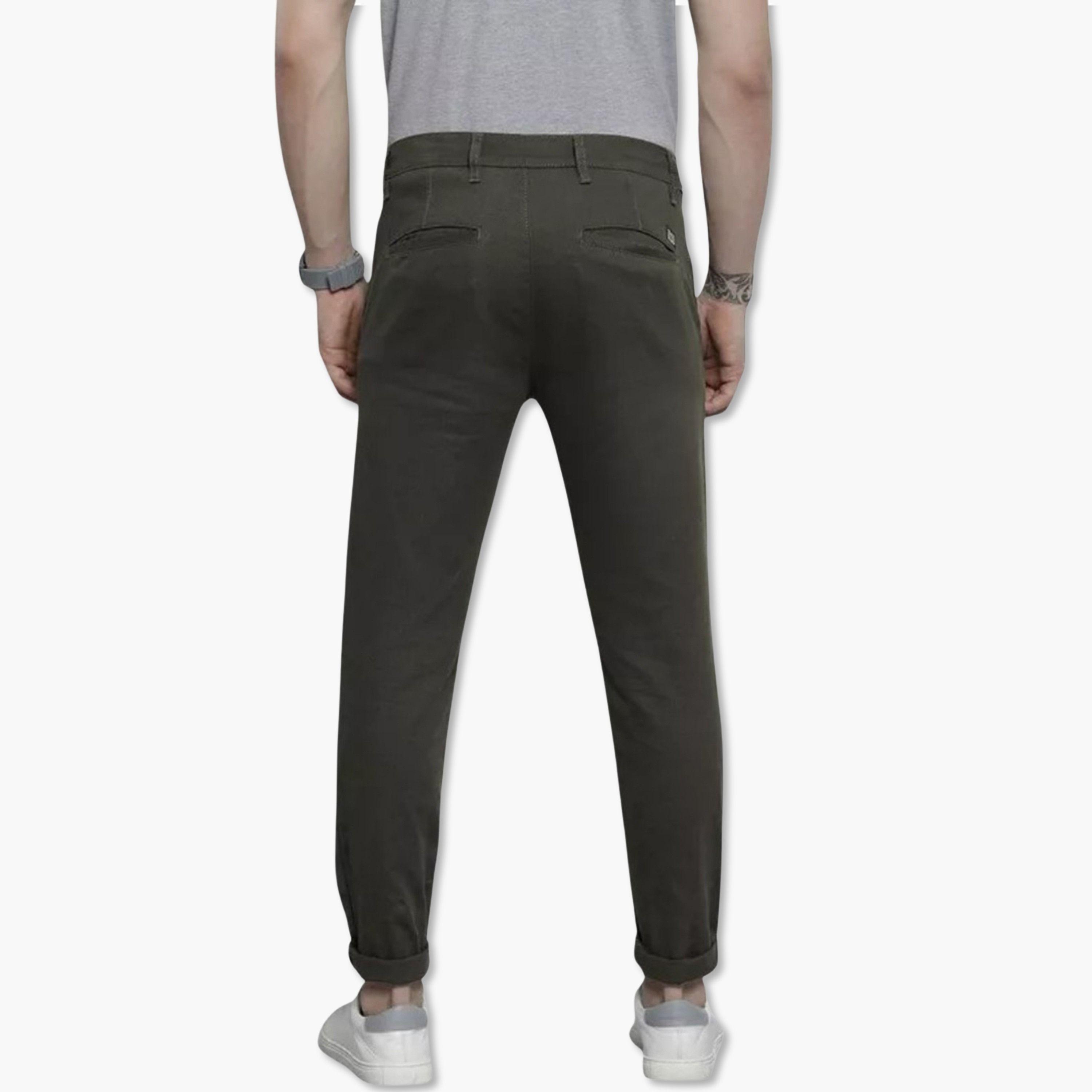 The Indian Garage Co X Styli Men Slim Fit Solid Chino Pants-men-clothing-bottoms-trousersandchinos-trousers-image-3