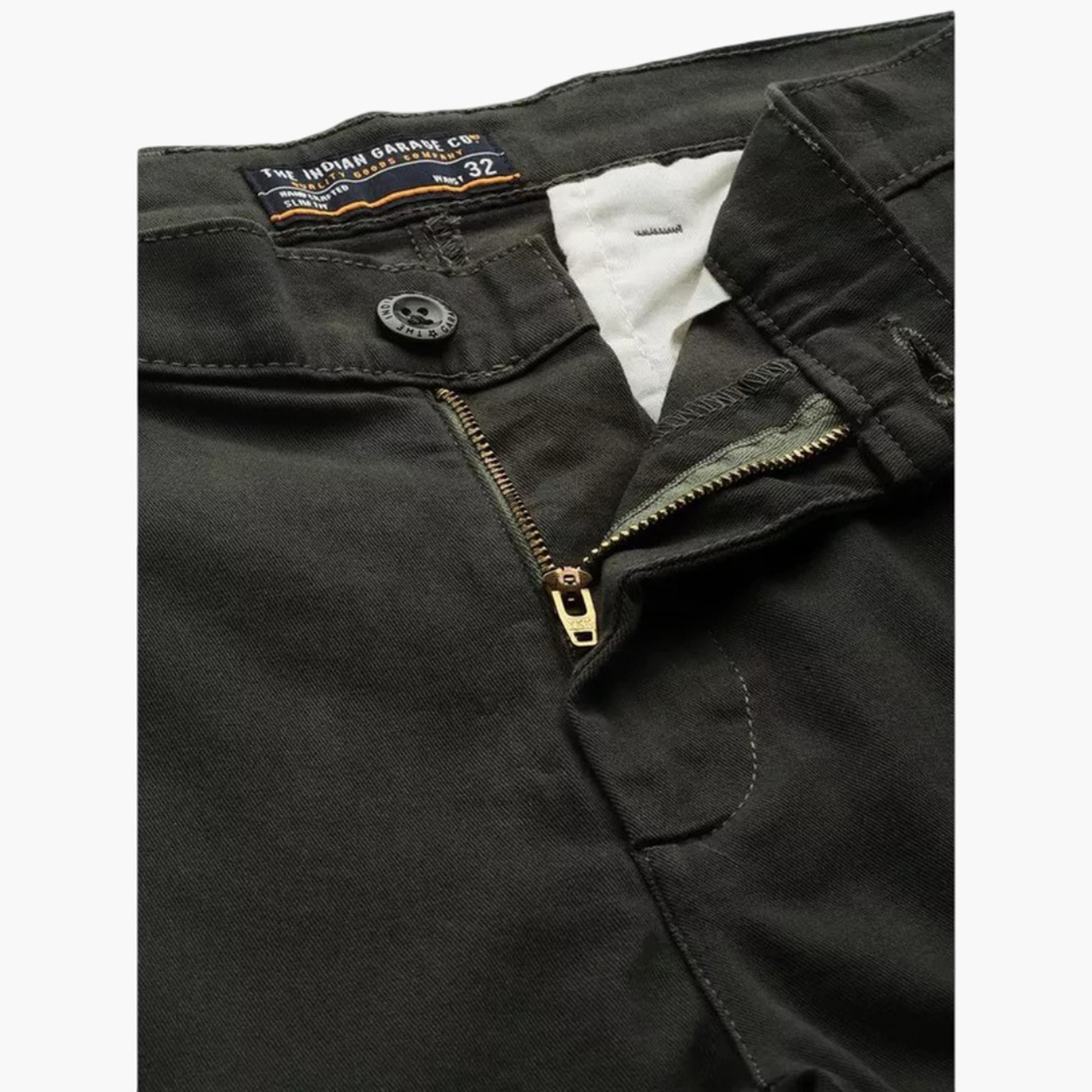 The Indian Garage Co X Styli Men Slim Fit Solid Chino Pants-men-clothing-bottoms-trousersandchinos-trousers-image-4