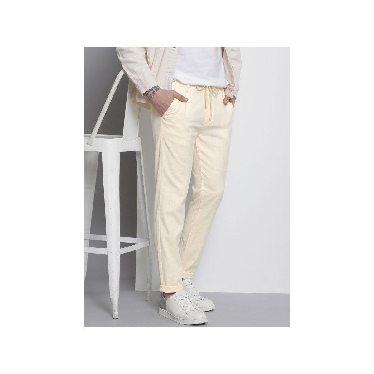 بنطال سادة بقصة سليم فيت-men-clothing-bottoms-trousersandchinos-trousers-image-1