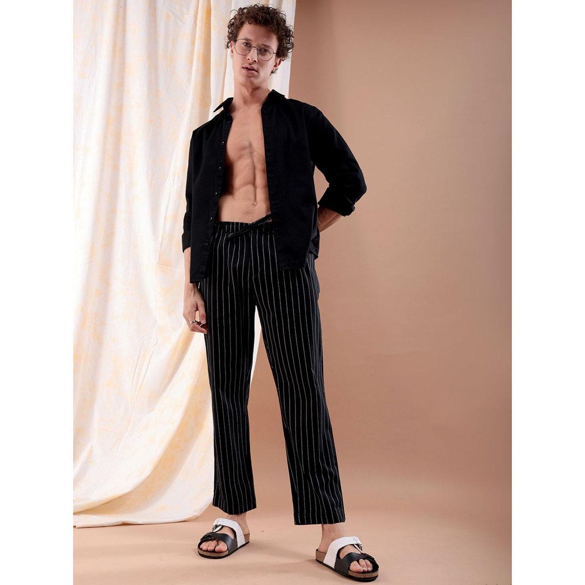بنطال مخطط بقصة عادية-men-clothing-bottoms-trousersandchinos-trousers-image-5