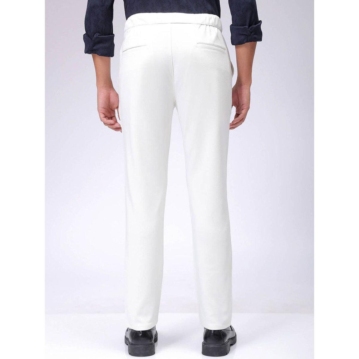 بنطال محبوك بقصة سليم فيت-men-clothing-bottoms-trousersandchinos-trousers-image-5