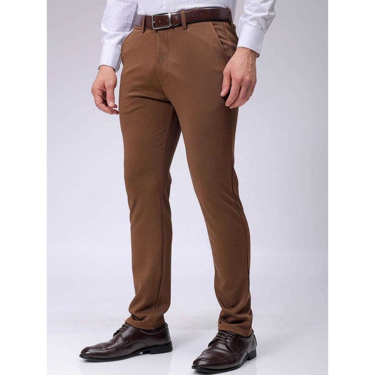 بنطال محبوك بقصة سليم فيت-men-clothing-bottoms-trousersandchinos-trousers-image-3