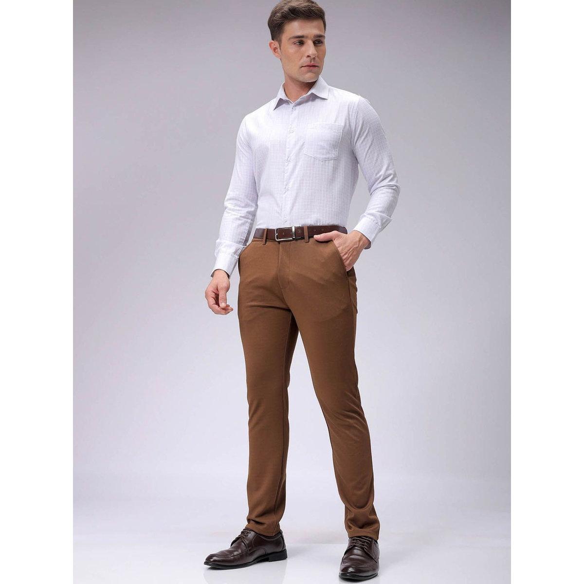 بنطال محبوك بقصة سليم فيت-men-clothing-bottoms-trousersandchinos-trousers-image-4