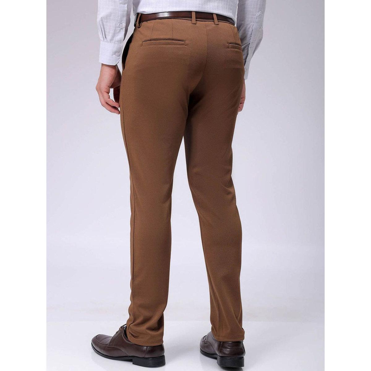 بنطال محبوك بقصة سليم فيت-men-clothing-bottoms-trousersandchinos-trousers-image-5