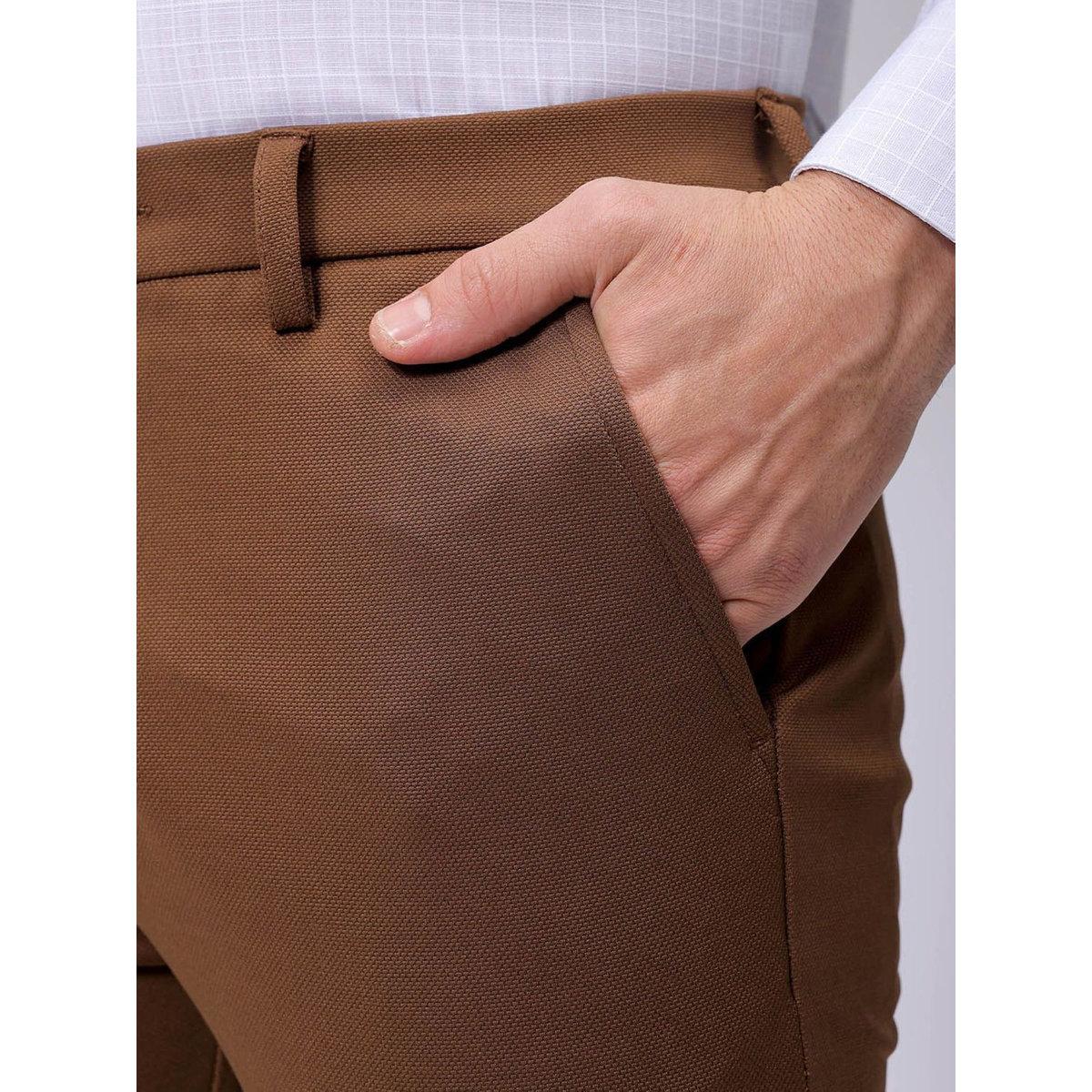 بنطال محبوك بقصة سليم فيت-men-clothing-bottoms-trousersandchinos-trousers-image-6