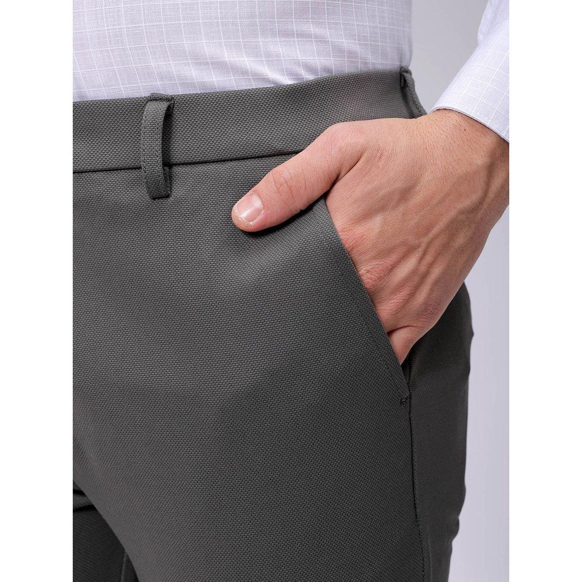 بنطال محبوك بقصة سليم فيت-men-clothing-bottoms-trousersandchinos-trousers-image-7