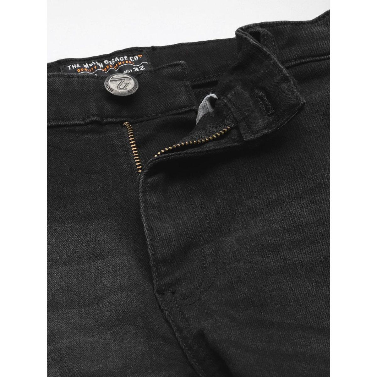 The Indian Garage Co Men Black Mid Rise Skinny Fit Jeans-men-clothing-bottoms-jeans-image-3