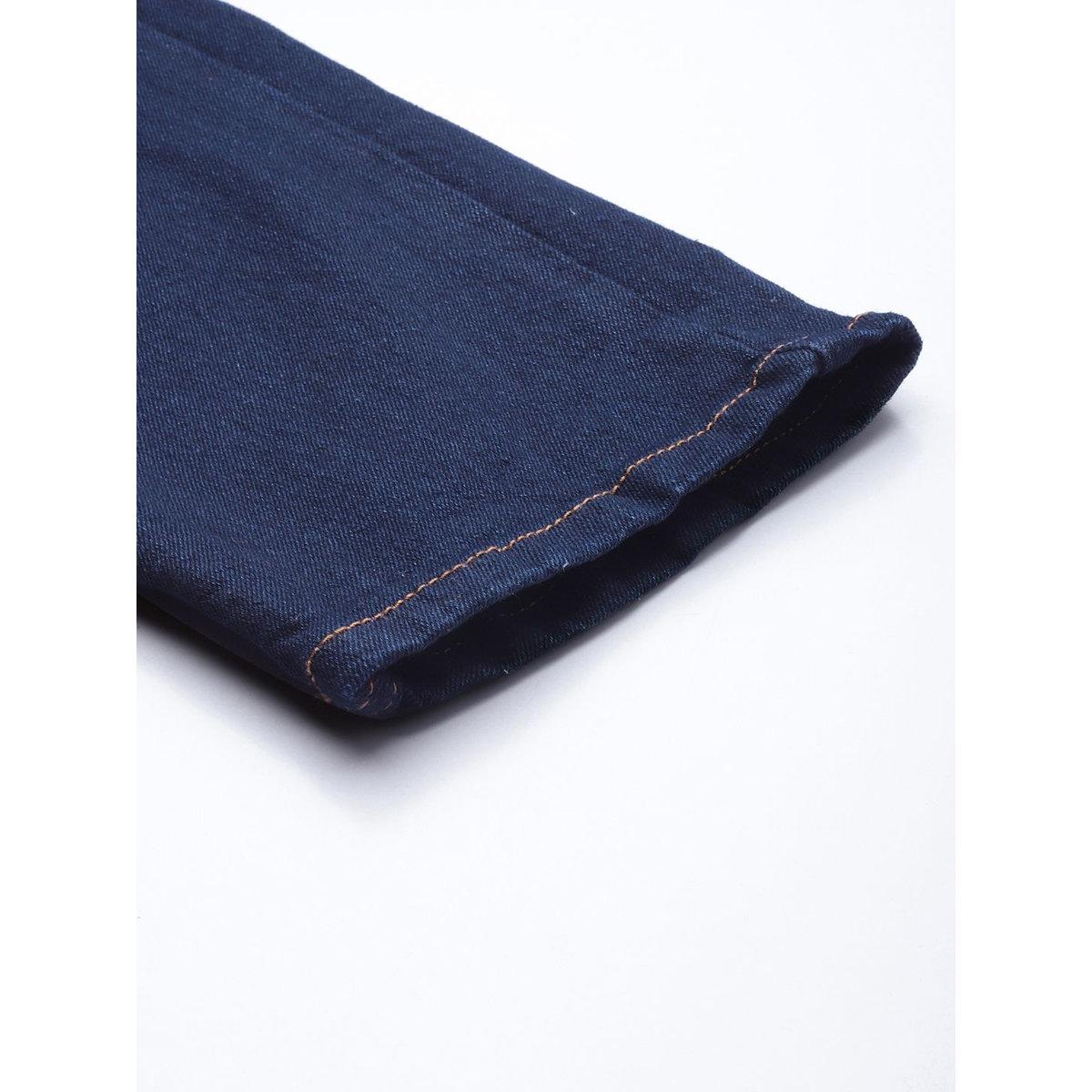 The Indian Garage Co Men Blue Mid Rise Slim Fit Jeans-men-clothing-bottoms-jeans-image-6
