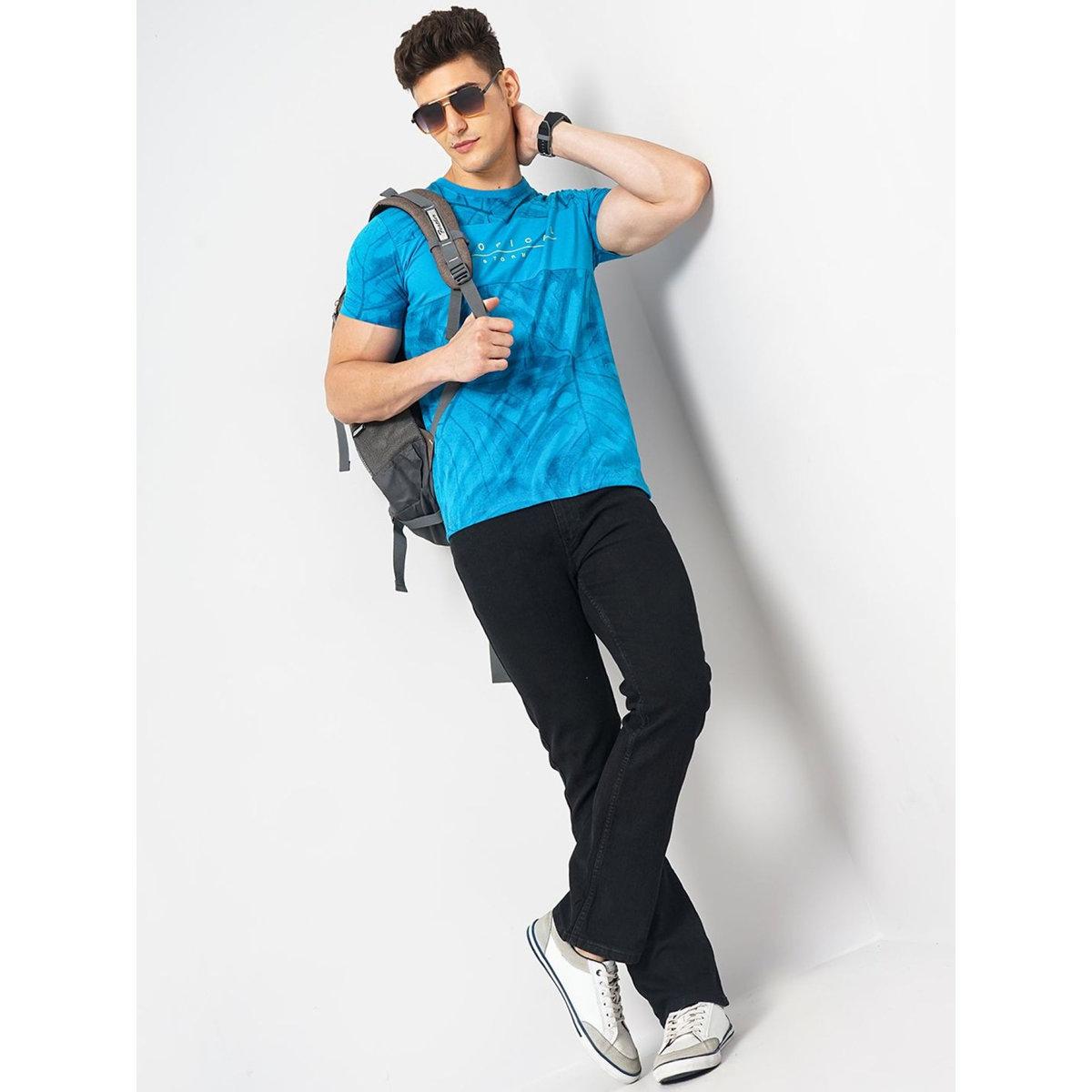 The Indian Garage Co Men Black Mid Rise Regular Fit Jeans-men-clothing-bottoms-jeans-image-5