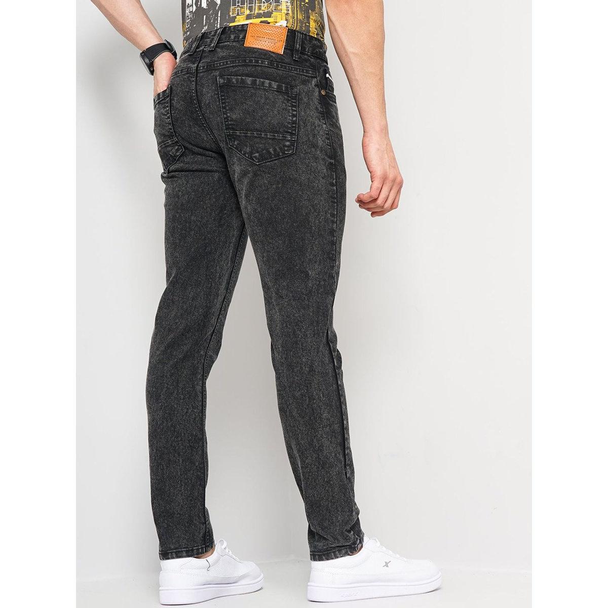 بنطال جينز سادة بقصة سليم فيت-men-clothing-bottoms-jeans-image-3