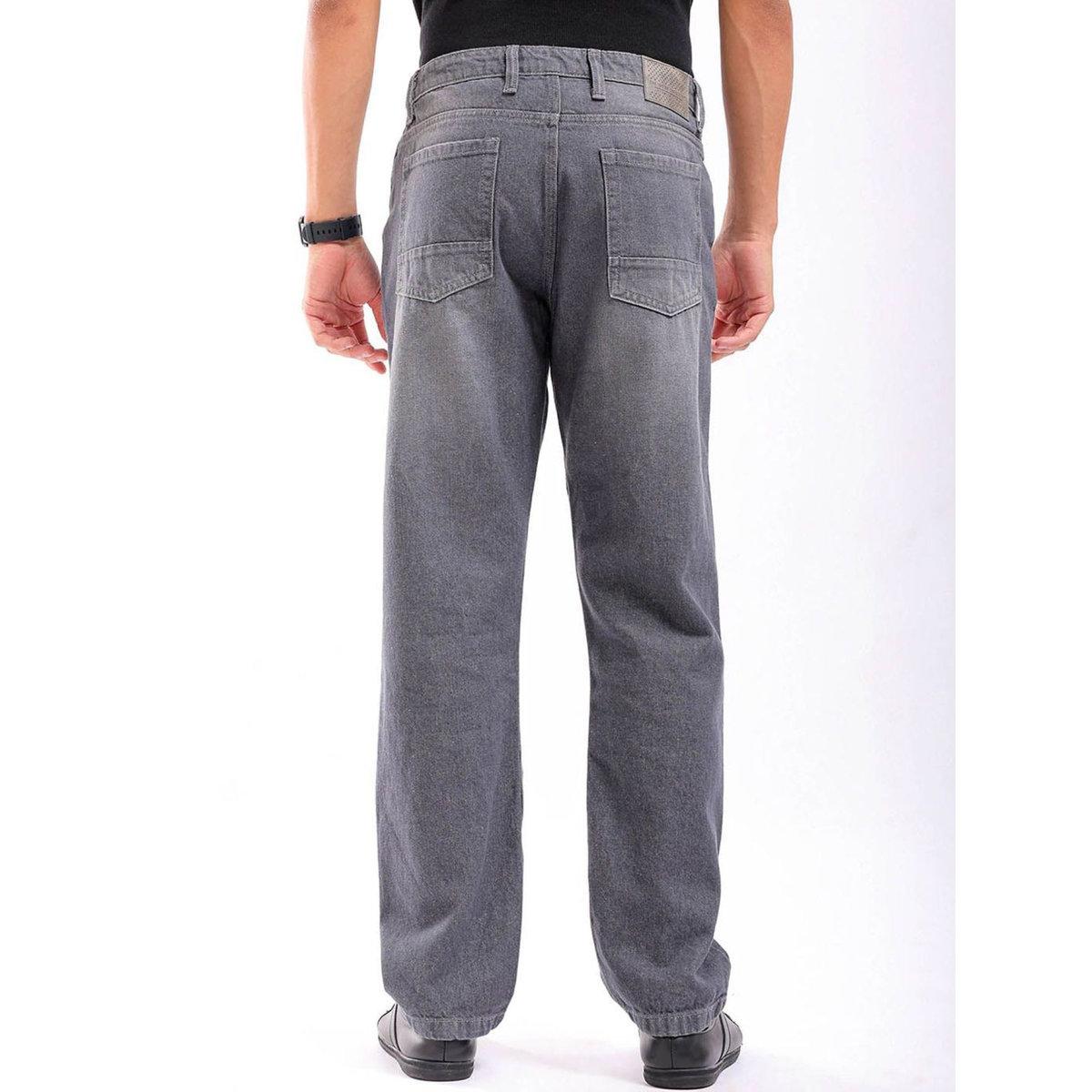 بنطال جينز سادة بقصة أرجل مستقيمة-men-clothing-bottoms-jeans-image-3