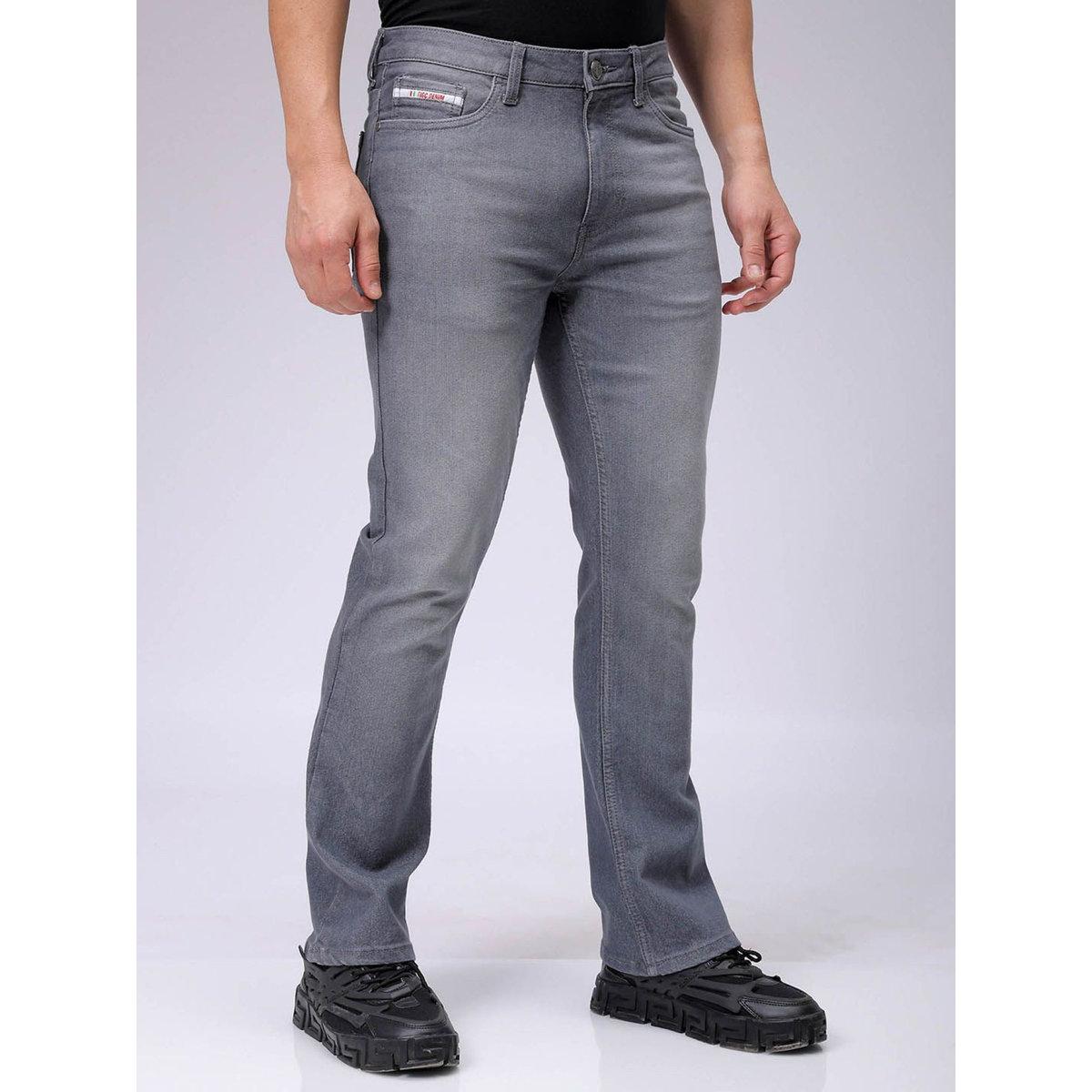 بنطال جينز سادة بقصة سليم فيت-men-clothing-bottoms-jeans-image-2