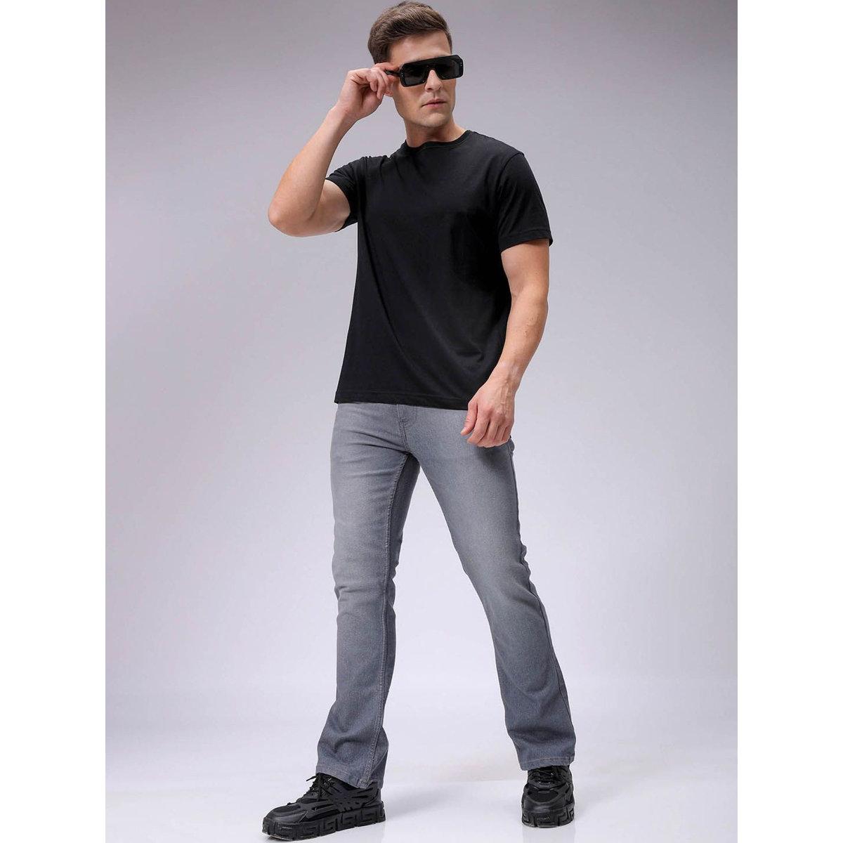 بنطال جينز سادة بقصة سليم فيت-men-clothing-bottoms-jeans-image-4
