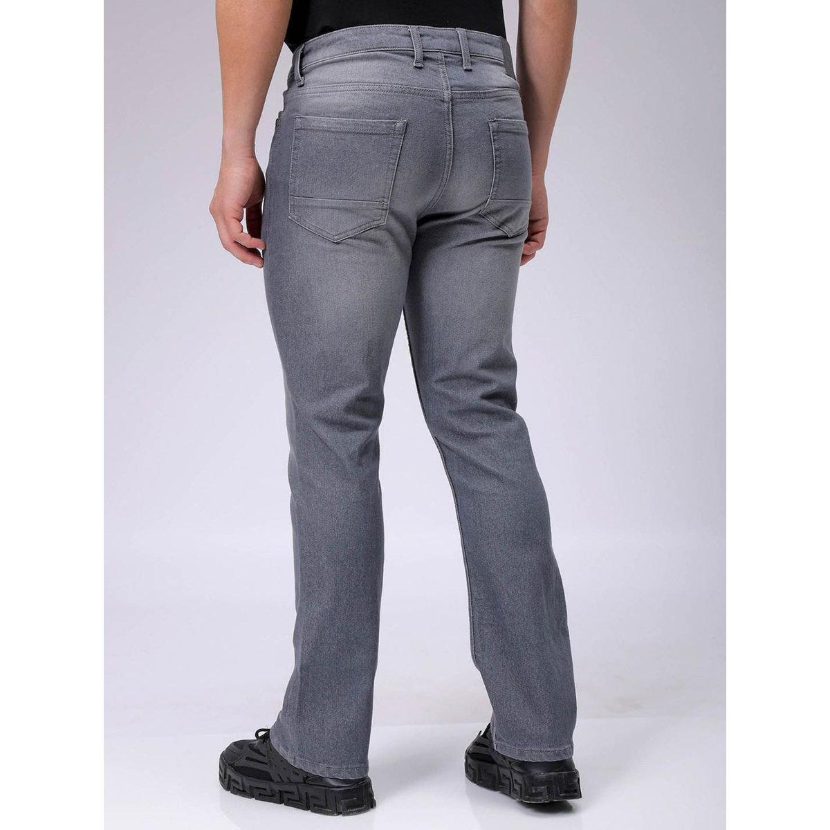 بنطال جينز سادة بقصة سليم فيت-men-clothing-bottoms-jeans-image-5