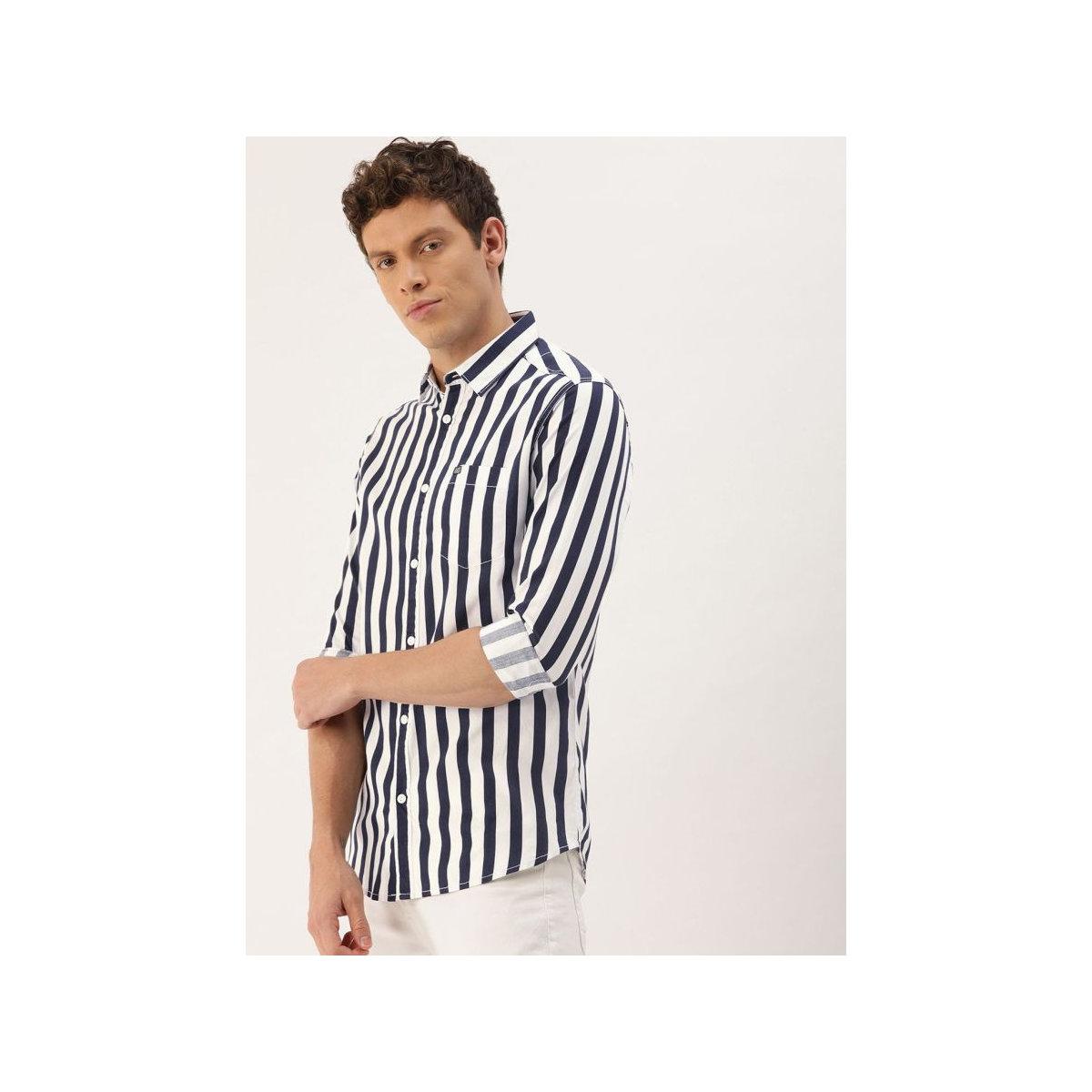 قميص مخطط بقصة سليم فيت-men-clothing-shirts-image-5