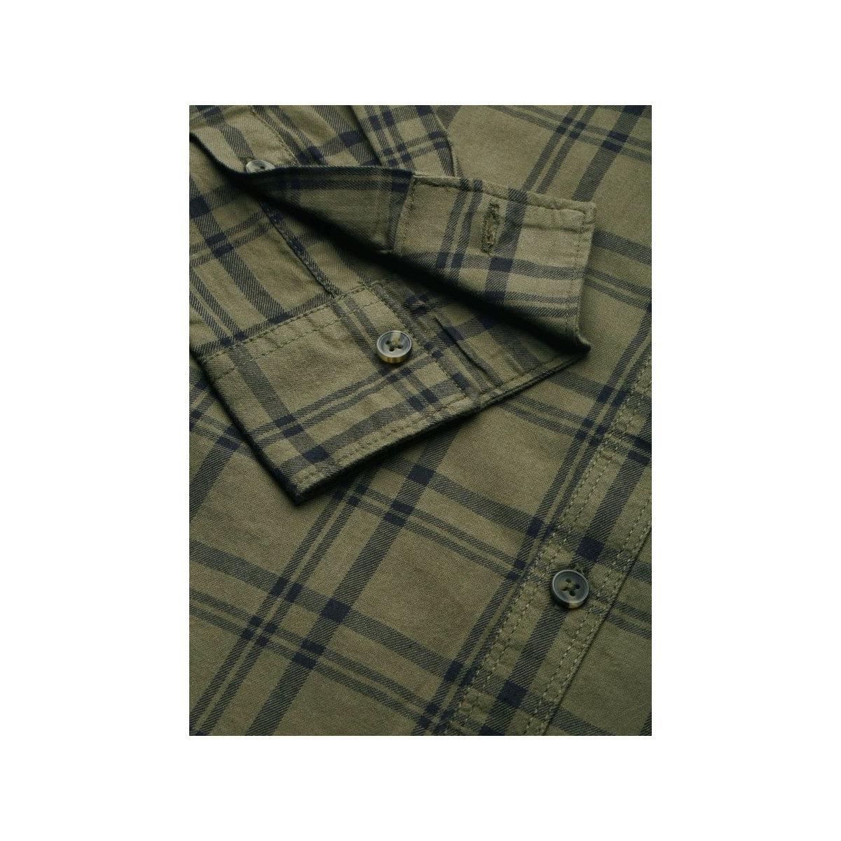 قميص بطبعة مربعات بقصة سليم فيت-men-clothing-shirts-image-3