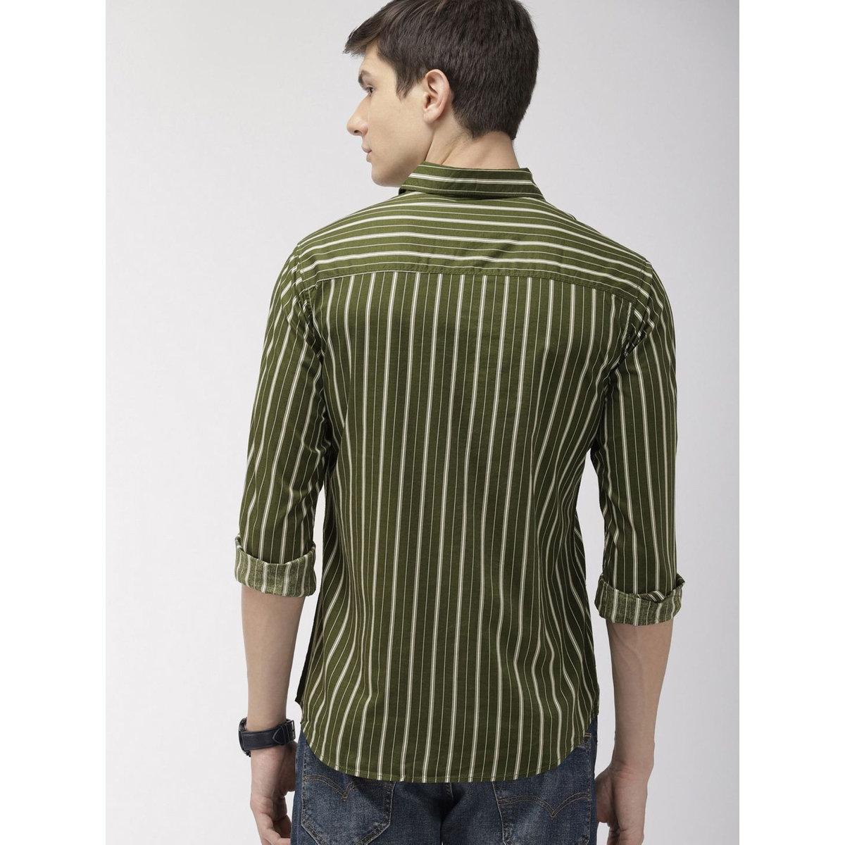قميص مخطط بقصة سليم فيت-men-clothing-shirts-image-5