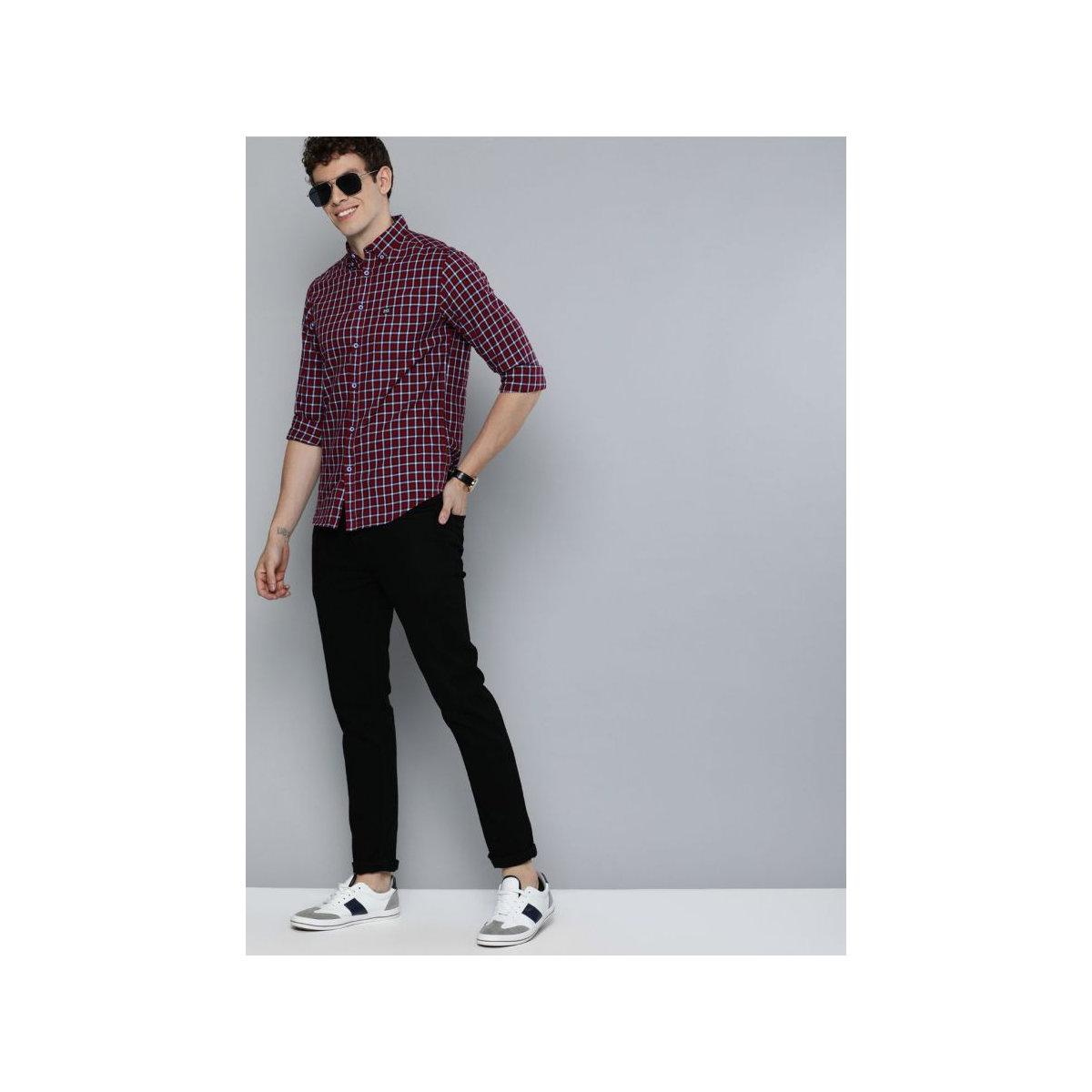 قميص بطبعة مربعات-men-clothing-shirts-image-6