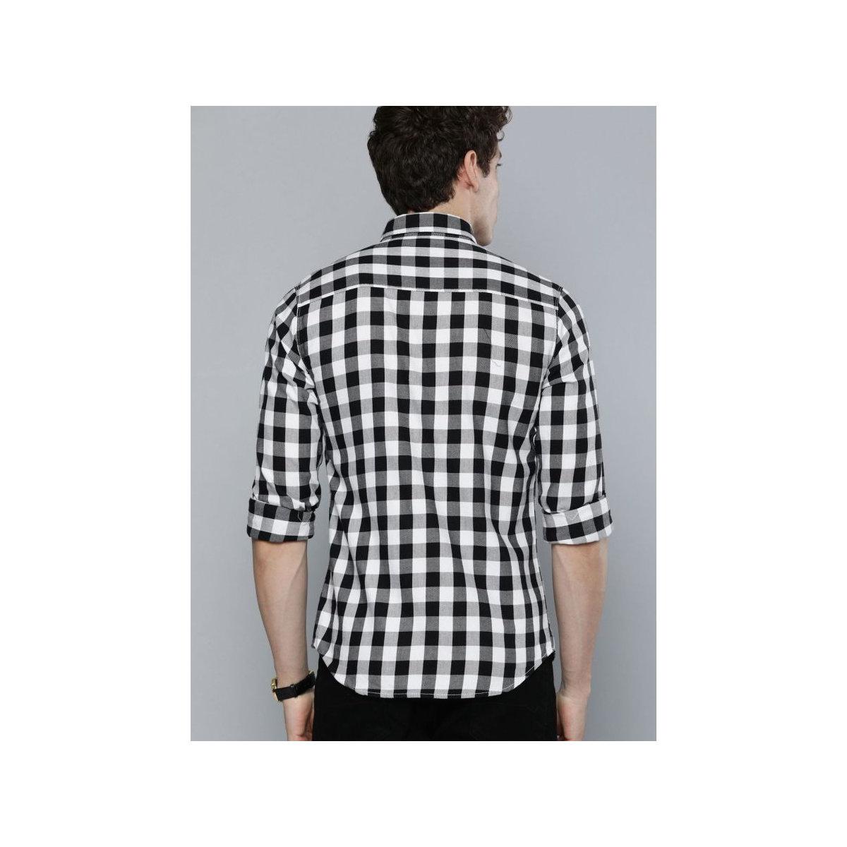 The Indian Garage Co X Styli Men Slim Fit Checked Casual Shirt-men-clothing-shirts-image-4