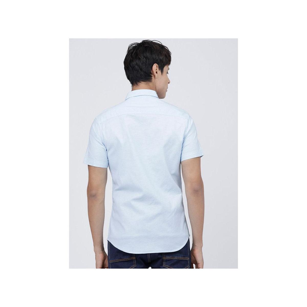 قميص سادة بقصة سليم فيت-men-clothing-shirts-image-4