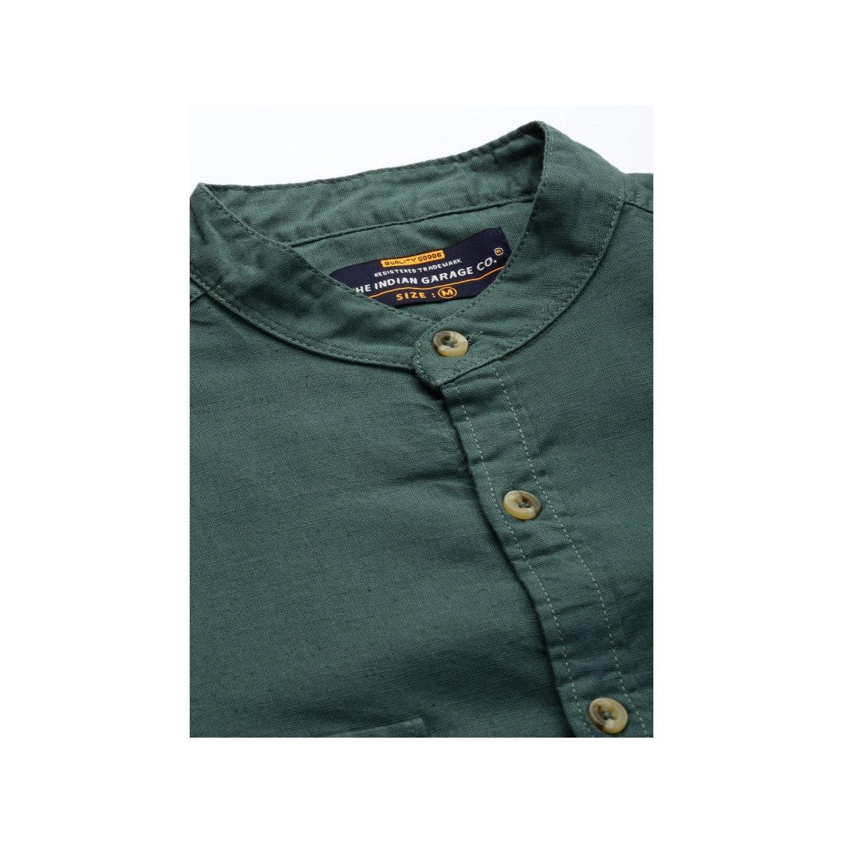 قميص سادة بقصة سليم فيت-men-clothing-shirts-image-2