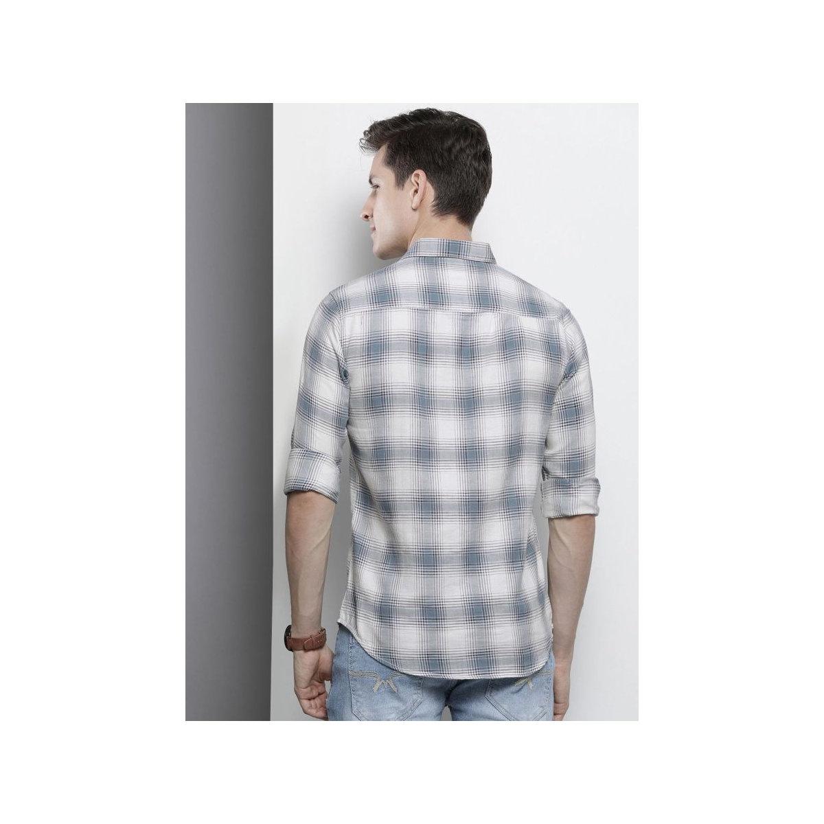 قميص بطبعة مربعات-men-clothing-shirts-image-3