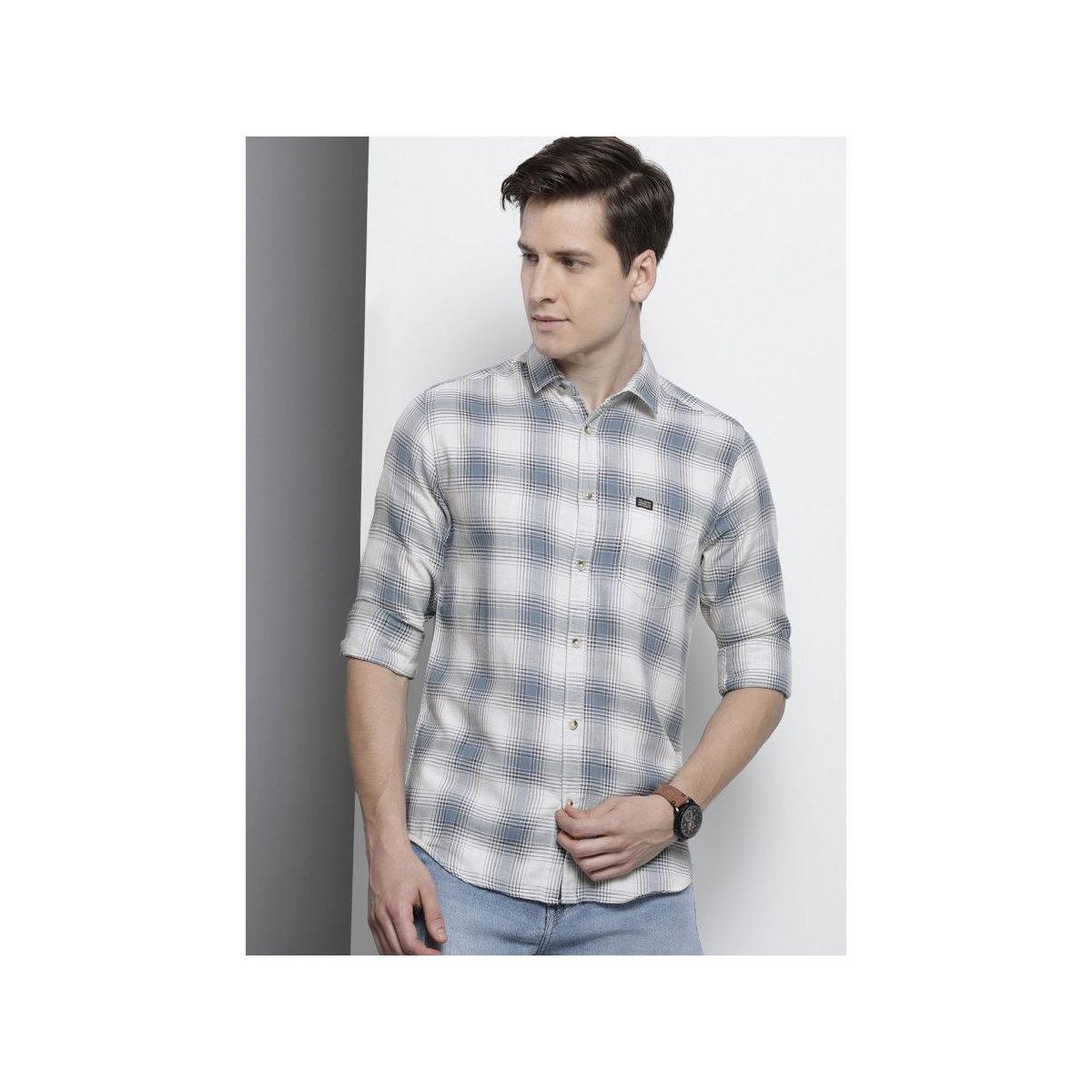 قميص بطبعة مربعات-men-clothing-shirts-image-4