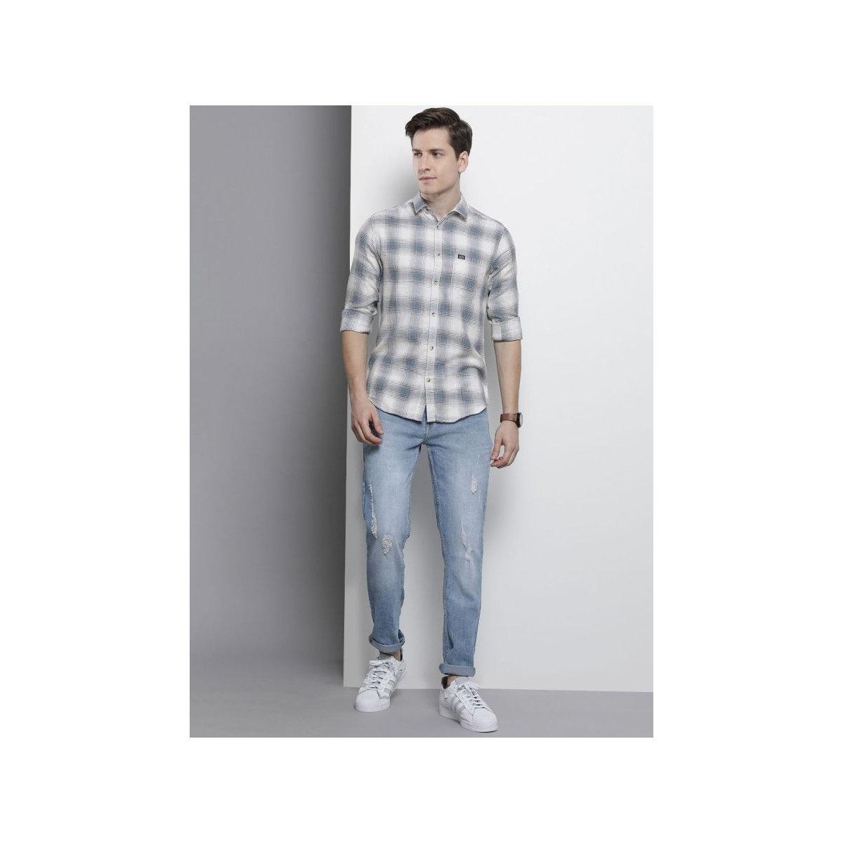 قميص بطبعة مربعات-men-clothing-shirts-image-5