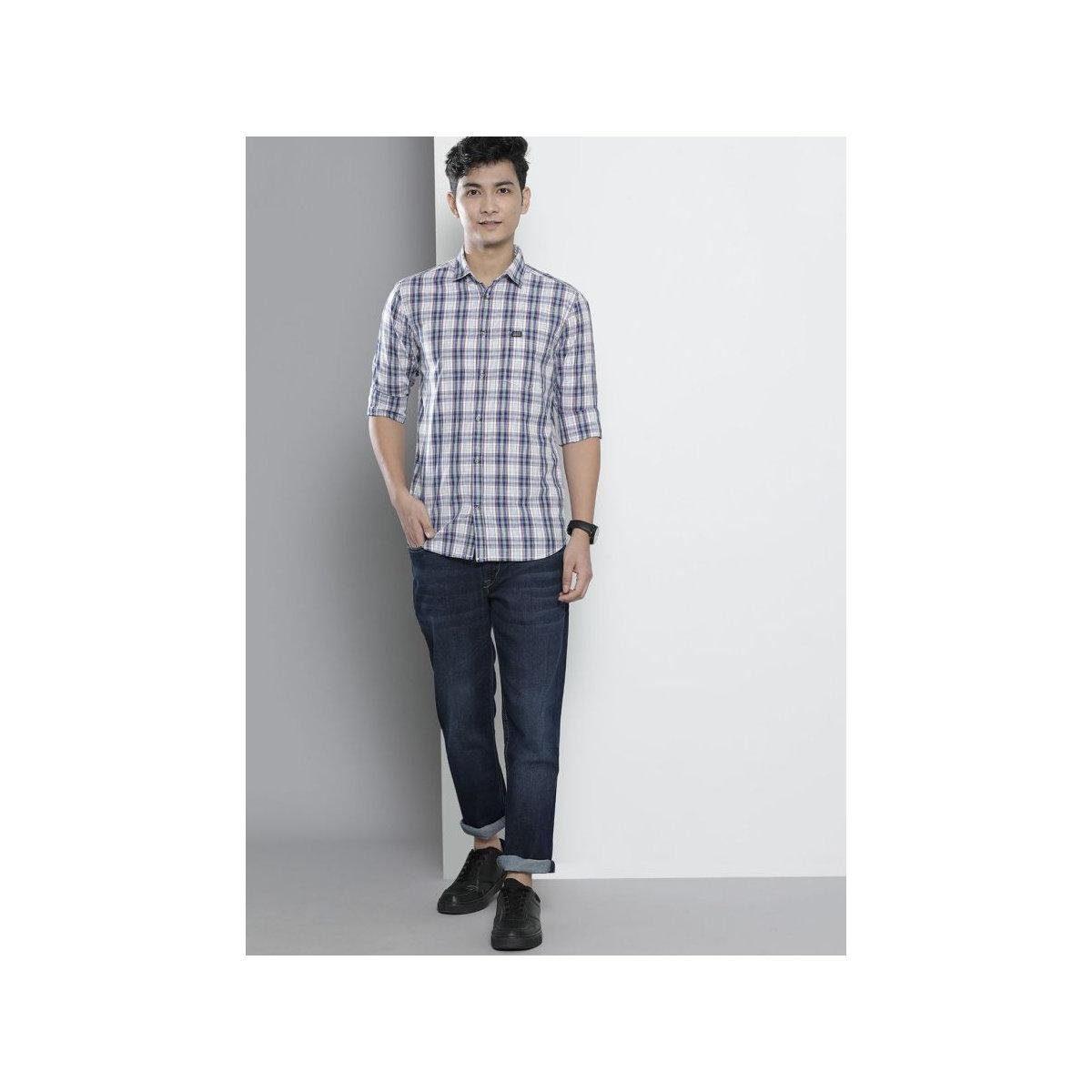 قميص بطبعة مربعات-men-clothing-shirts-image-5