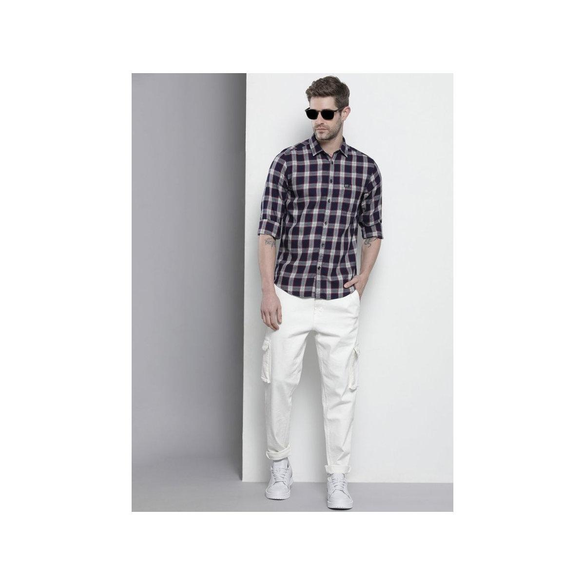قميص بطبعة مربعات-men-clothing-shirts-image-5