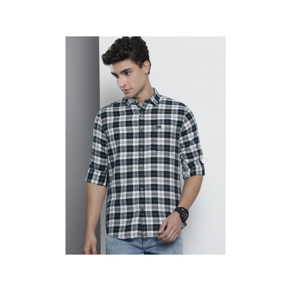 قميص بطبعة مربعات-men-clothing-shirts-image-4