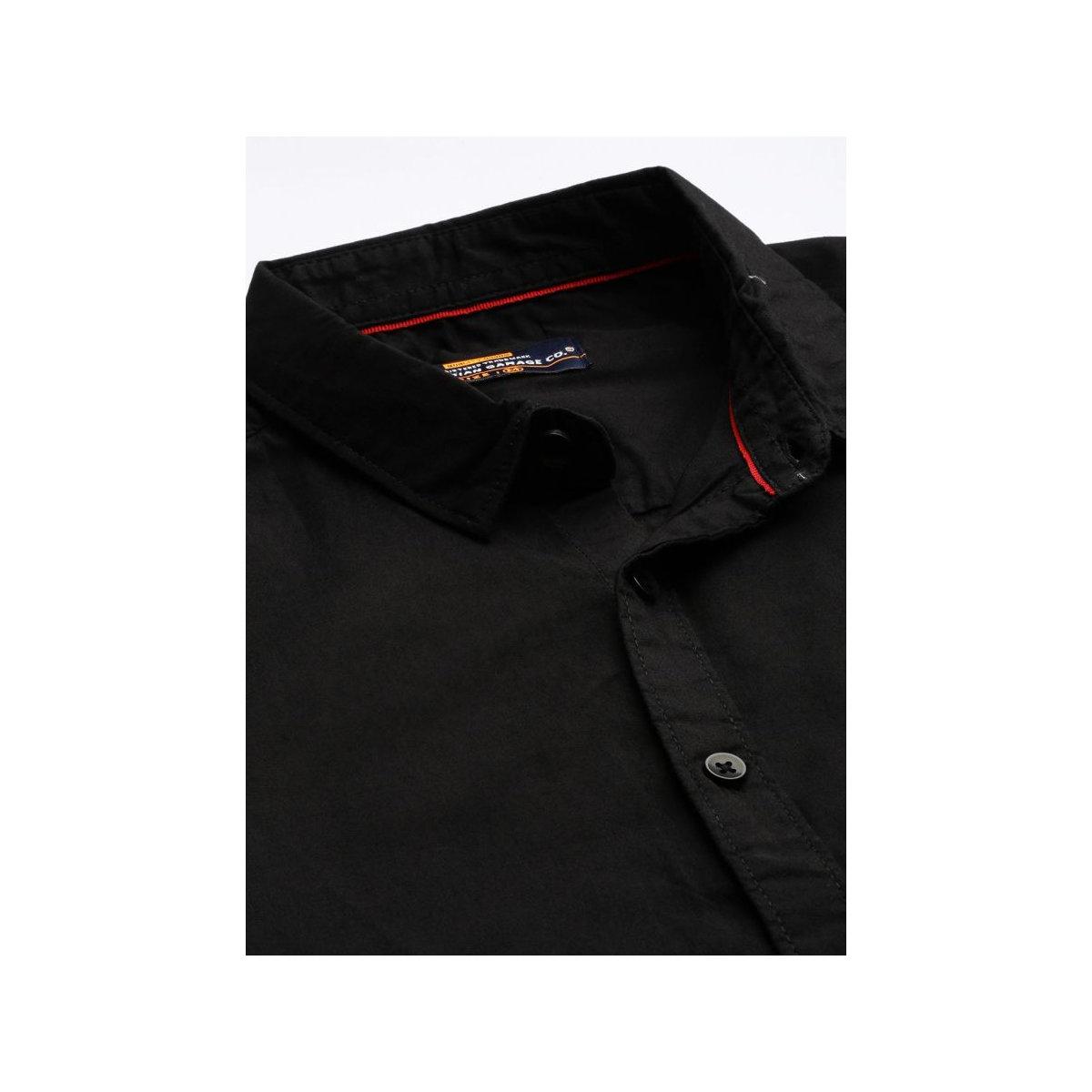 قميص سادة بقصة سليم فيت-men-clothing-shirts-image-2