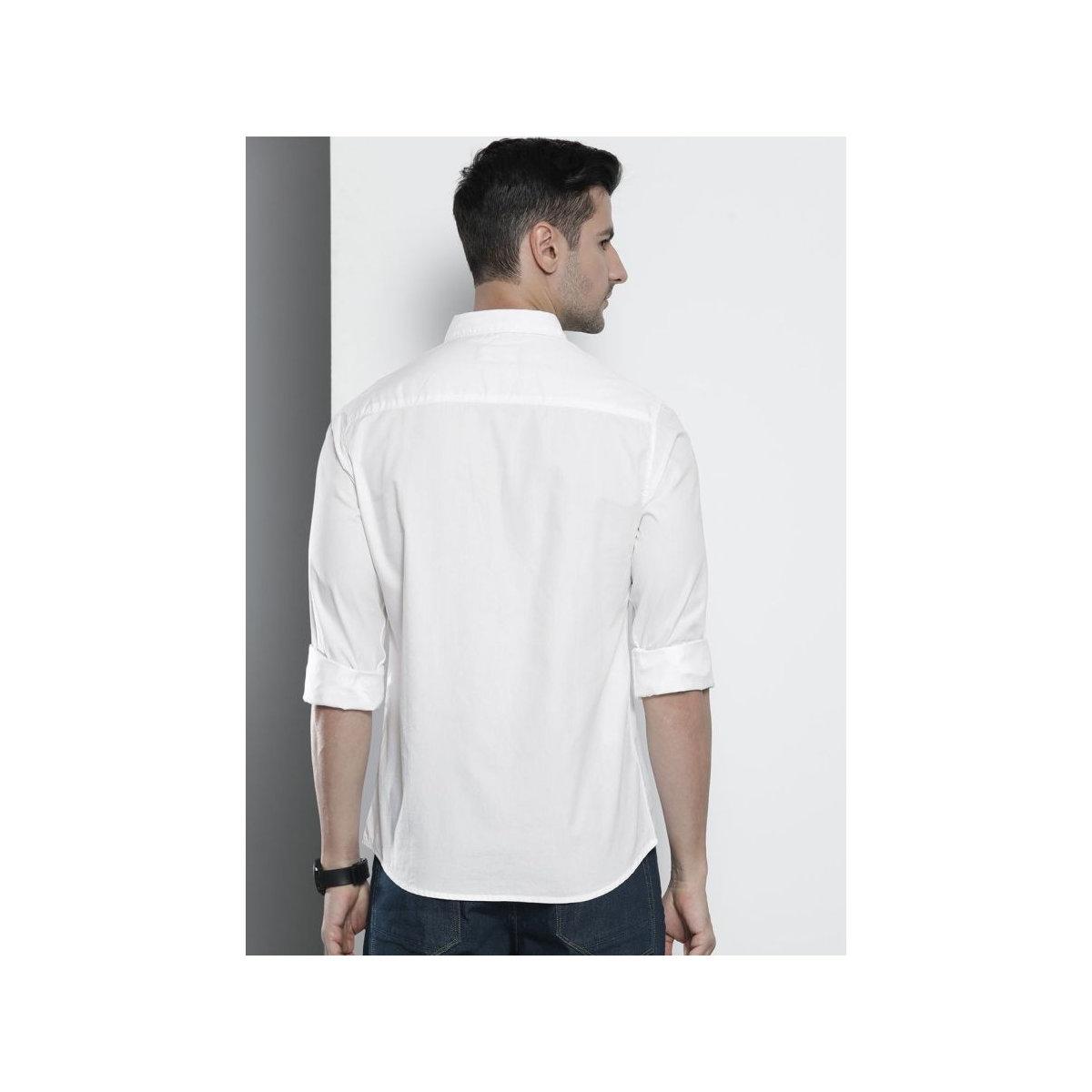 قميص سادة بقصة سليم فيت-men-clothing-shirts-image-3