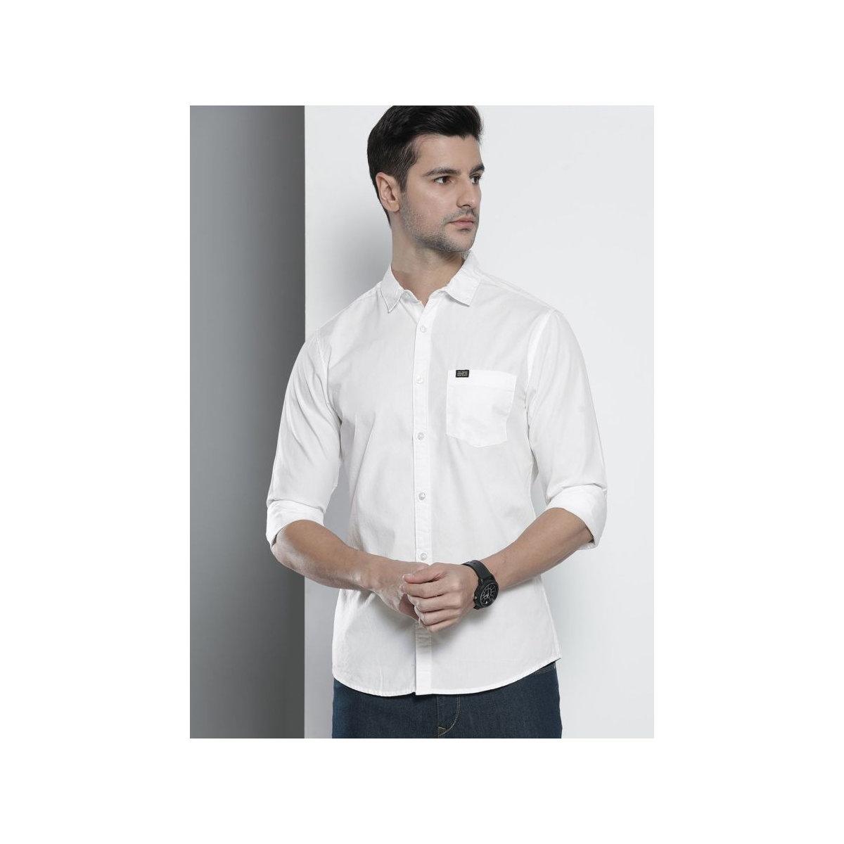 قميص سادة بقصة سليم فيت-men-clothing-shirts-image-4
