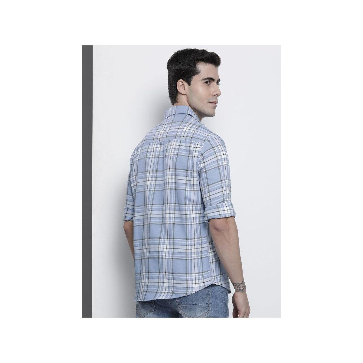 قميص بطبعة مربعات-men-clothing-shirts-image-3