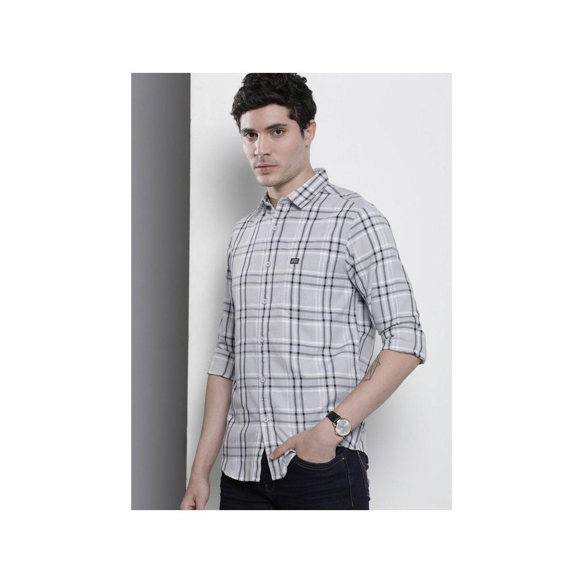 قميص بطبعة مربعات-men-clothing-shirts-image-4
