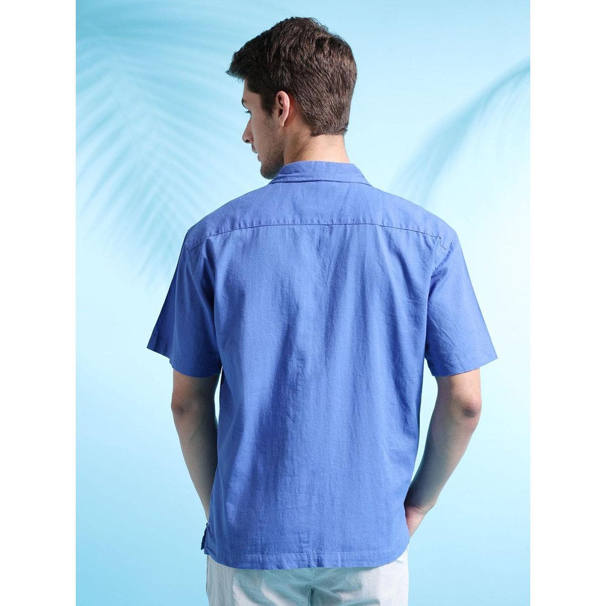 قميص سادة بقصة مريحة-men-clothing-shirts-image-3