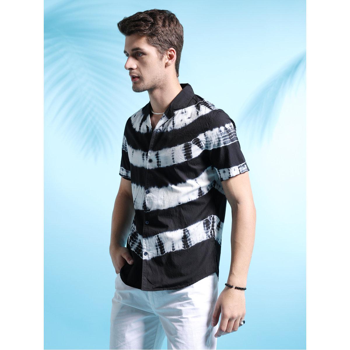 The Indian Garage Co X Styli Men Tie-Dye Resort Collar Shirt-men-clothing-shirts-image-4