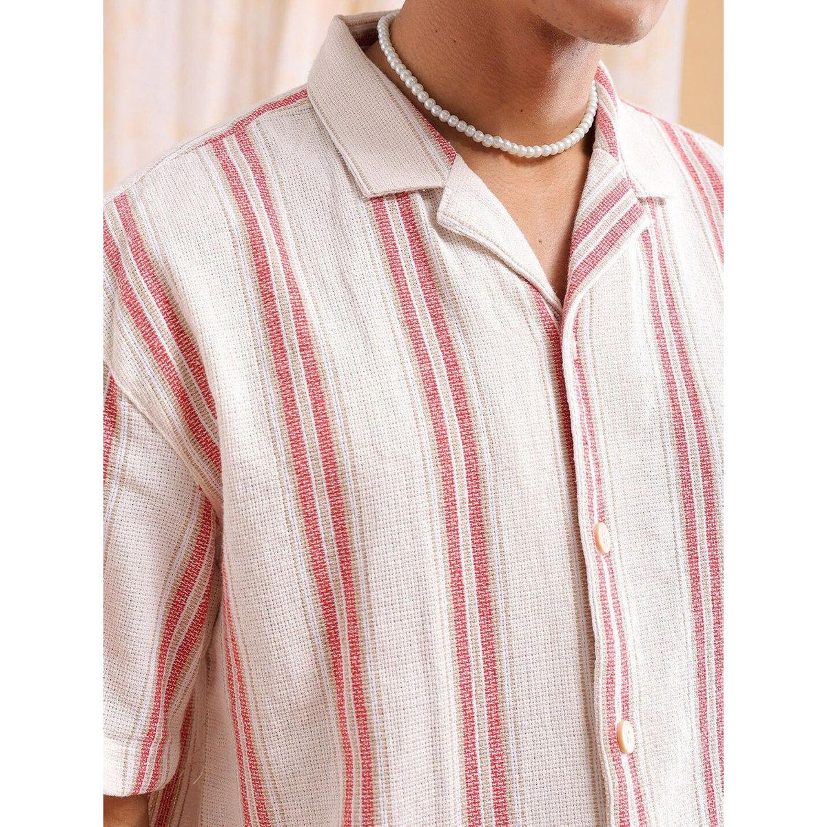 قميص مخطط بقصة مريحة-men-clothing-shirts-image-2
