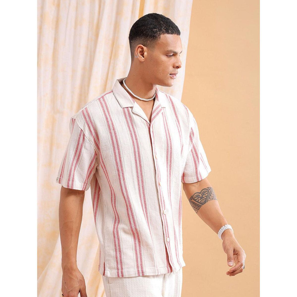 قميص مخطط بقصة مريحة-men-clothing-shirts-image-3
