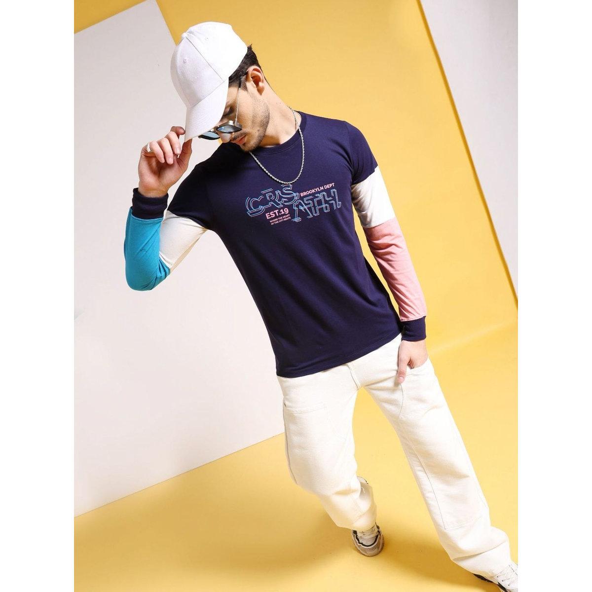 تيشيرت بطبعة كُتل الألوان-men-clothing-tshirtsandpolos-tshirts-image-4