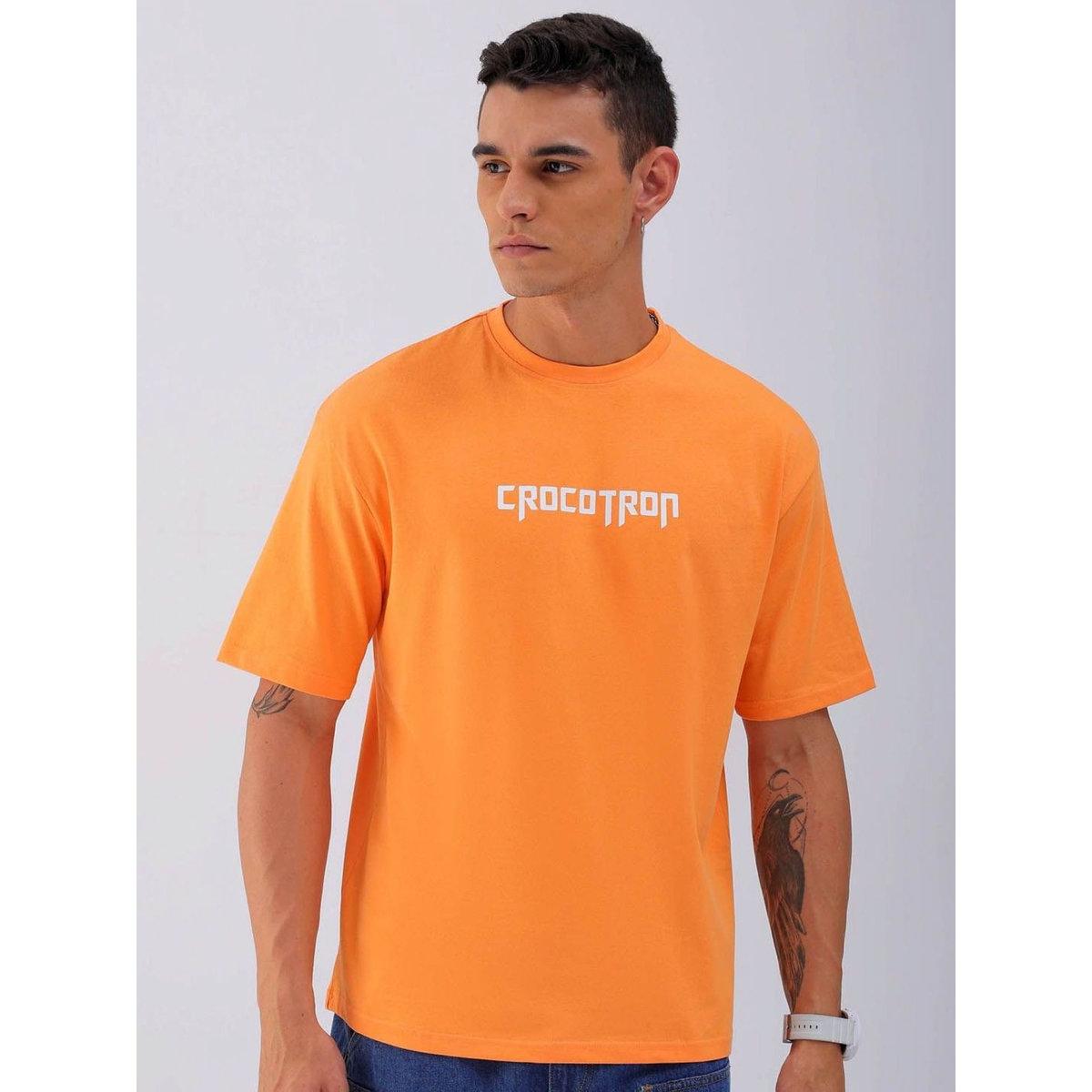 The Indian Garage Co X Styli Men Orange Graphic Print Boxy Fit T-Shirt-men-clothing-tshirtsandpolos-tshirts-image-1