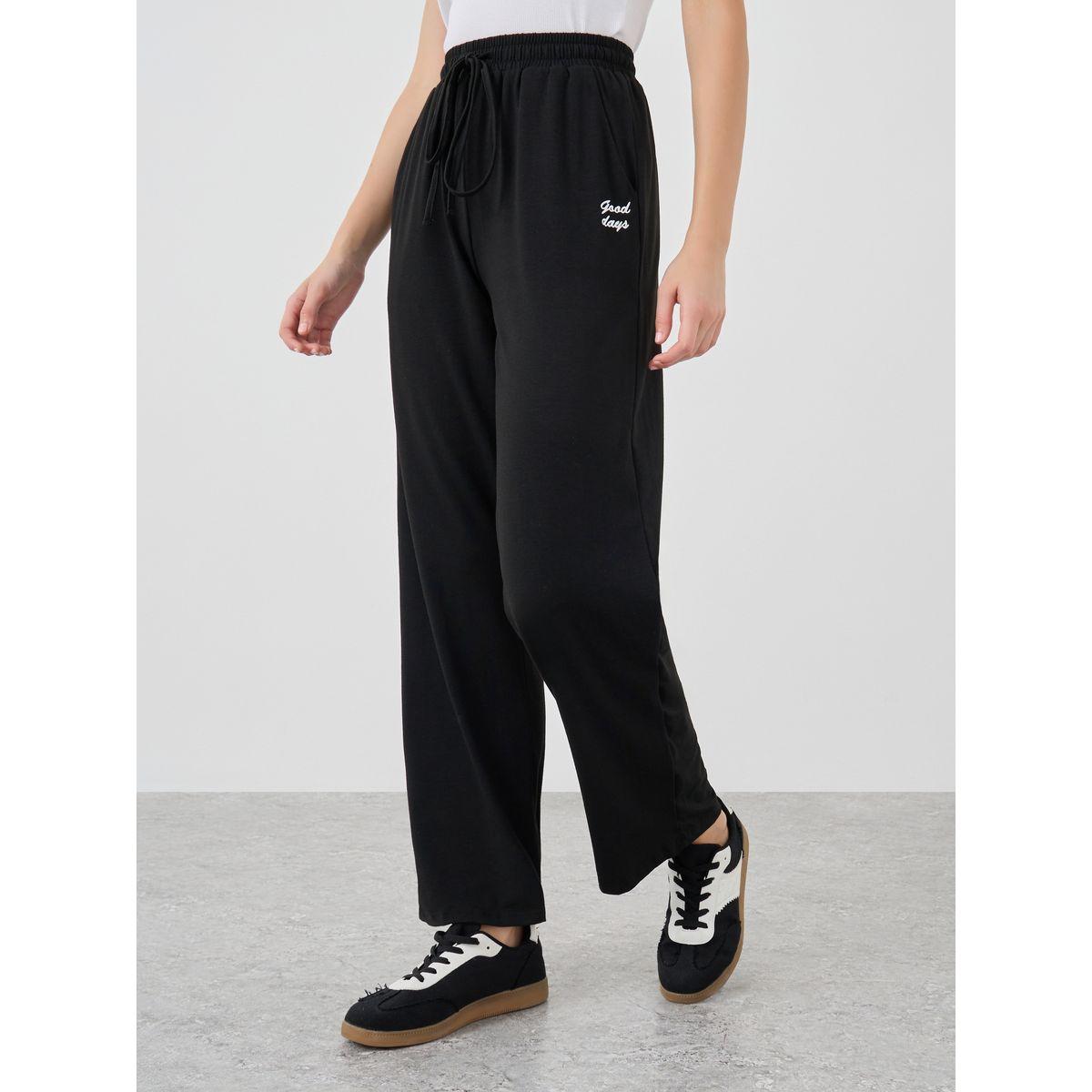 Styli Embroidered Wide Leg Joggers-women-clothing-bottoms-joggers-image-2