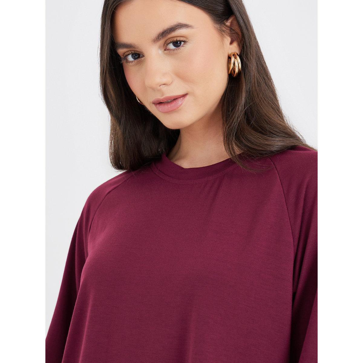 Styli Solid Casual T-Shirt and Pants Co-Ords-women-clothing-coordsets-image-4