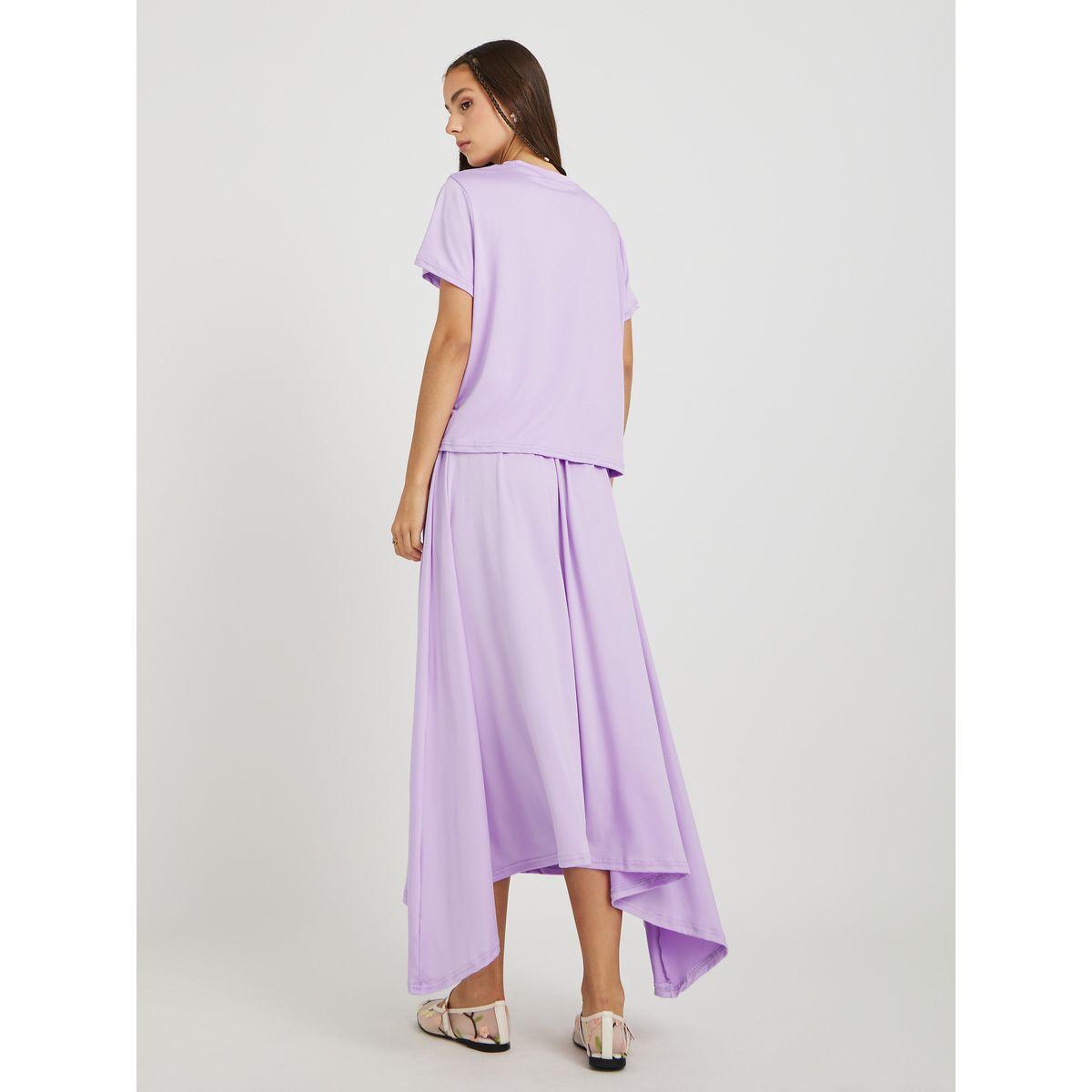 Styli Slogan Printed T-Shirt and Skirts Co-Ords-women-clothing-coordsets-image-5