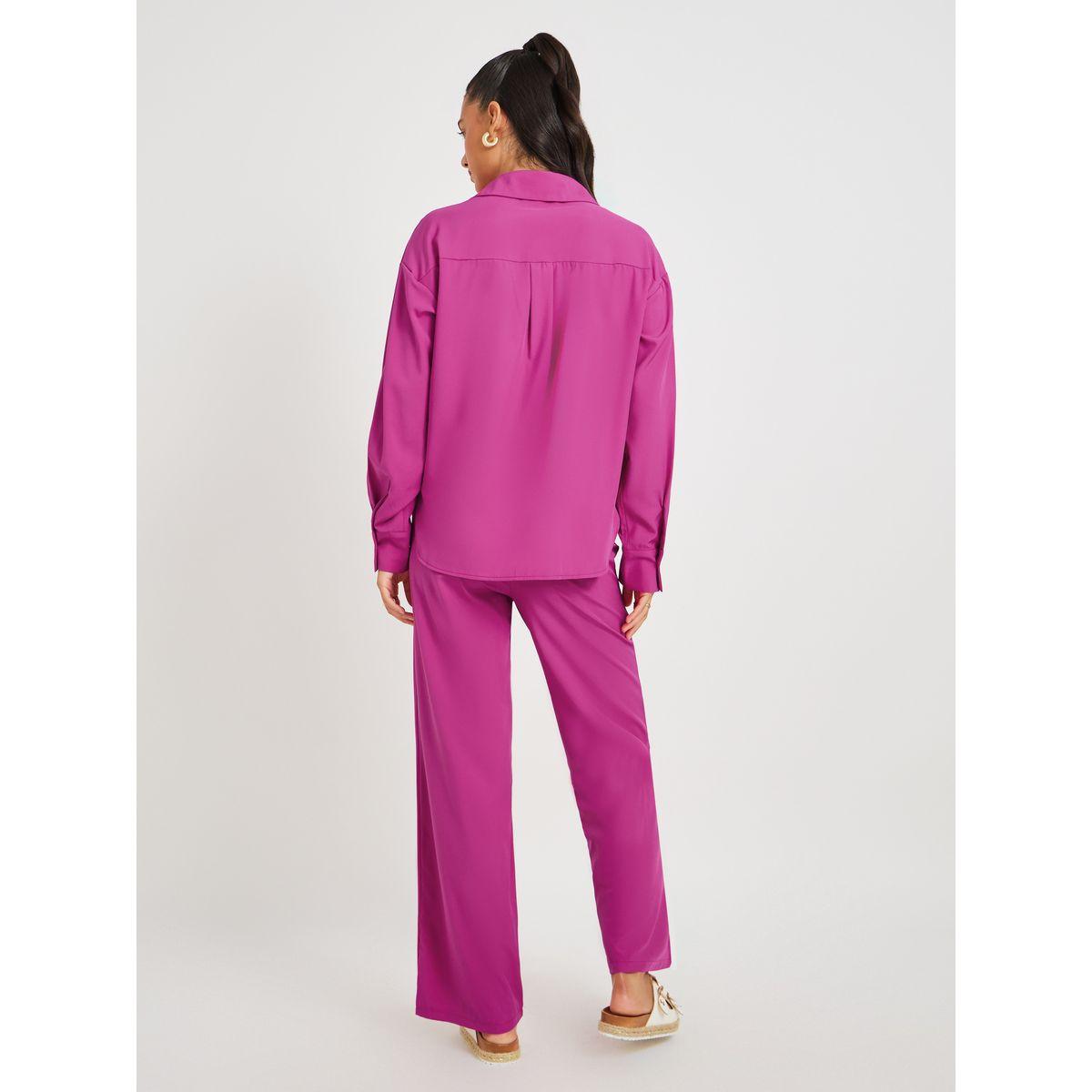Styli Embellished Spread Shirt and Pants Co-Ords-women-clothing-coordsets-image-6