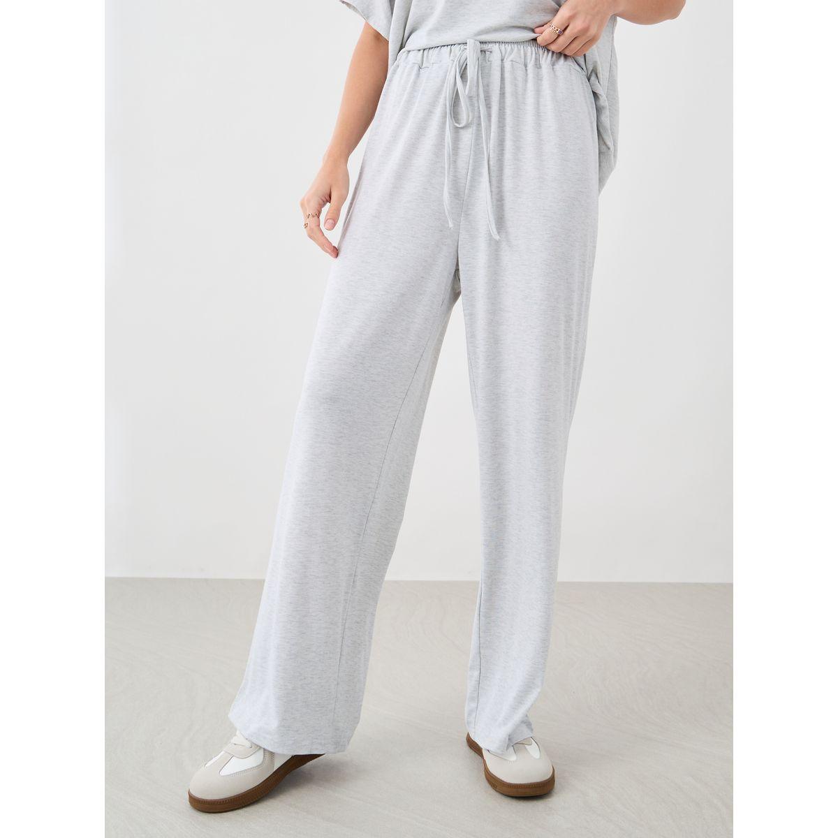 Styli Slogan Print Short Sleeve T-Shirt and Pants Co-Ords-women-clothing-coordsets-image-5