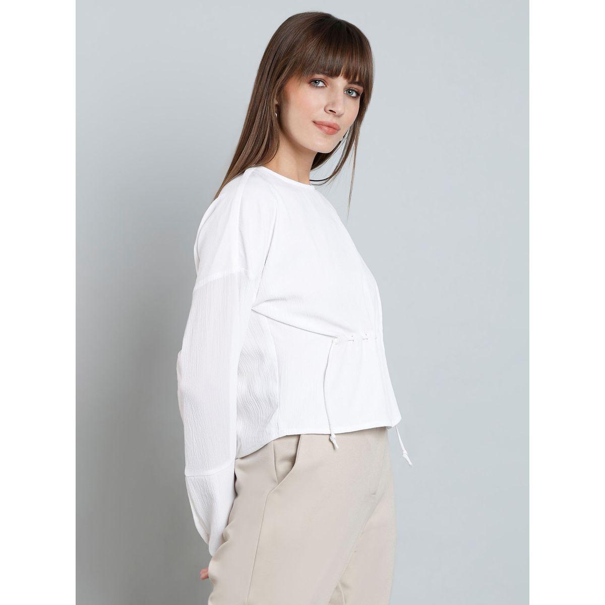 بلوزة سادة مزينة بأزرار مع أكمام طويلة-women-clothing-shirtsandblouses-blouses-image-3
